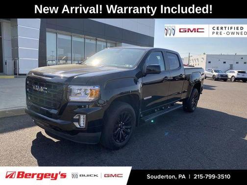 Onyx Black 2022 GMC Canyon Elevation