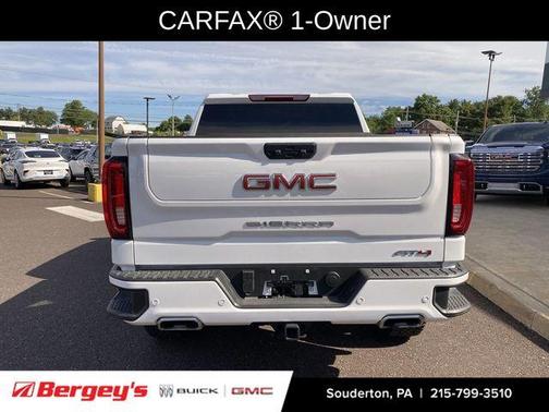 Summit White 2025 GMC Sierra 1500 AT4