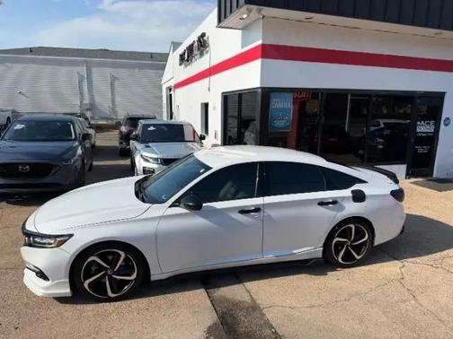Platinum White Pearl 2021 Honda Accord Sport 1.5T