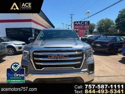 Satin Steel Metallic 2020 GMC Sierra 1500 SLE