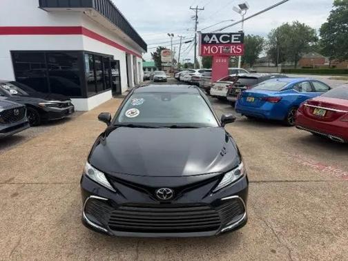 Midnight Black Metallic 2023 Toyota Camry XLE