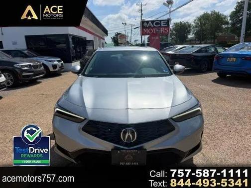 Lunar Silver Metallic 2023 Acura Integra CVT