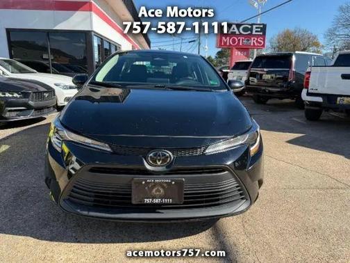Midnight Black Metallic 2024 Toyota Corolla LE