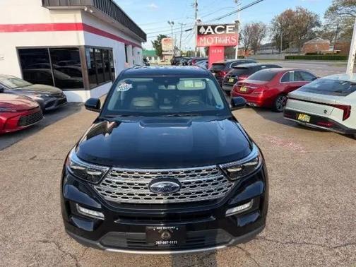 Agate Black Metallic 2023 Ford Explorer Limited