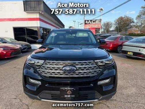 Agate Black Metallic 2023 Ford Explorer Limited