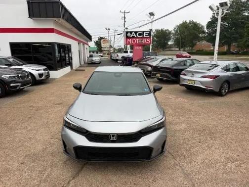 Solar Silver Metallic 2025 Honda Civic Sport