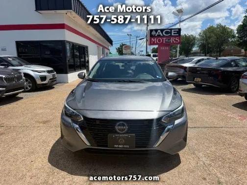 Atlantic Gray Metallic 2024 Nissan Sentra SV