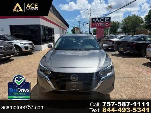 Atlantic Gray Metallic 2024 Nissan Sentra SV