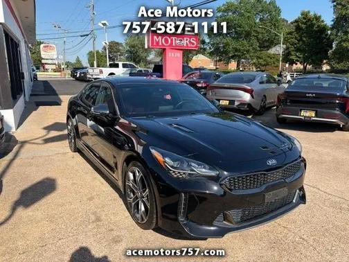 Aurora Black 2018 Kia Stinger GT2