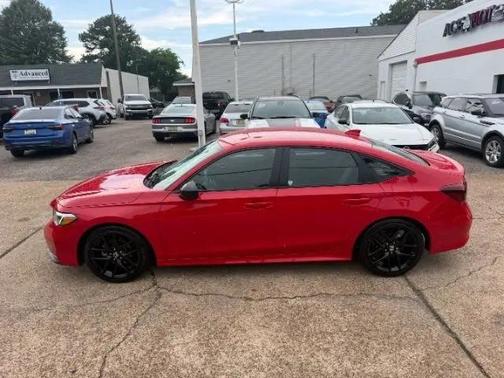 Rallye Red 2025 Honda Civic Sport
