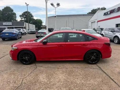 Rallye Red 2025 Honda Civic Sport