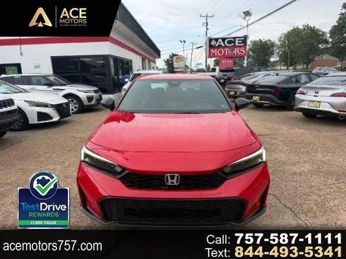 Rallye Red 2025 Honda Civic Sport