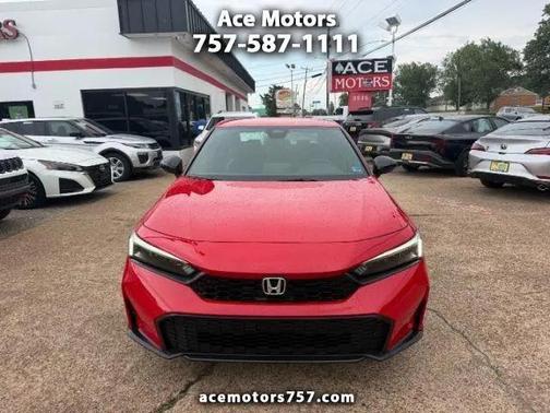 Rallye Red 2025 Honda Civic Sport