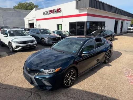 Galactic Aqua Mica 2019 Toyota Camry LE