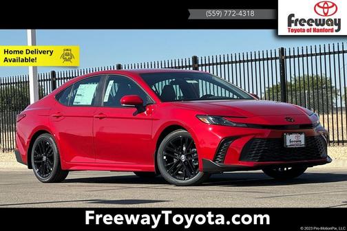 Supersonic Red 2026 Toyota Camry SE