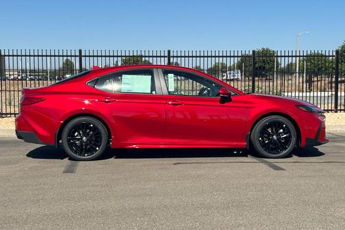 Supersonic Red 2026 Toyota Camry SE