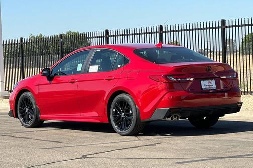 Supersonic Red 2026 Toyota Camry SE