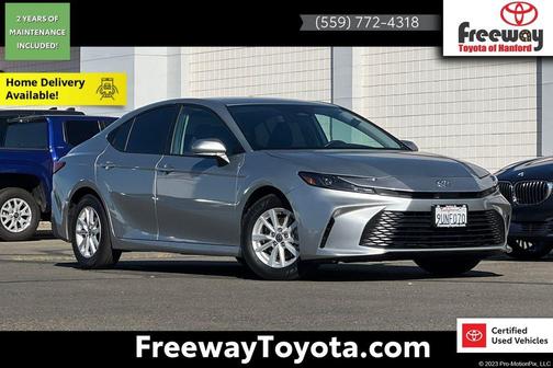 Celestial Silver Metallic 2025 Toyota Camry LE
