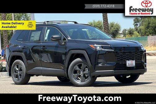 Midnight Black Metallic 2026 Toyota RAV4 LE