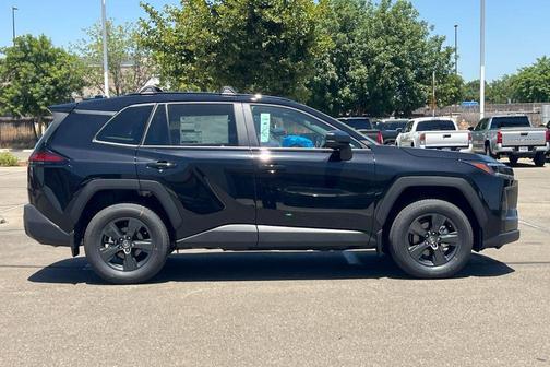 Midnight Black Metallic 2026 Toyota RAV4 LE