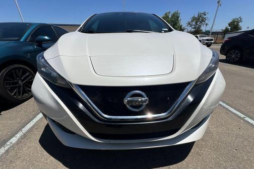 2-Tone White/Black 2019 Nissan Leaf SL
