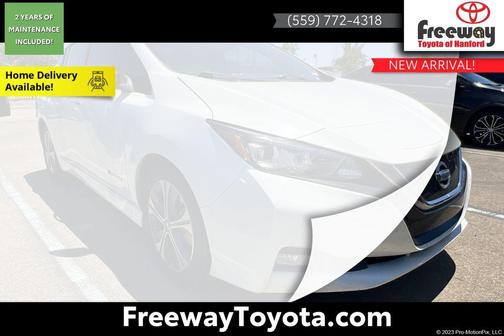 2-Tone White/Black 2019 Nissan Leaf SL