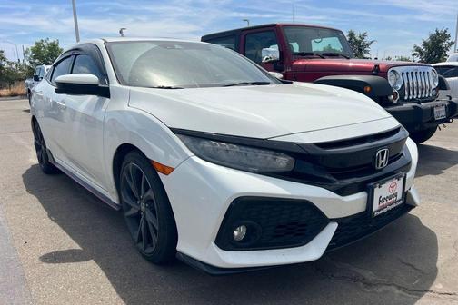 White 2018 Honda Civic Sport Touring
