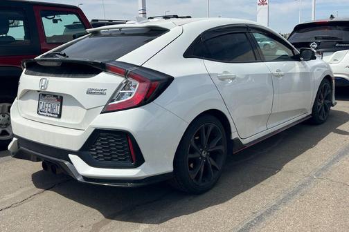 White 2018 Honda Civic Sport Touring