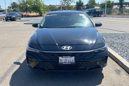 Abyss Black 2024 Hyundai ELANTRA HEV Blue