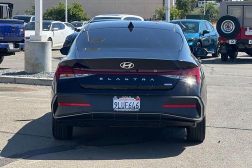 Abyss Black 2024 Hyundai ELANTRA HEV Blue