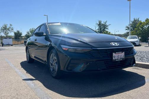 Abyss Black 2024 Hyundai ELANTRA HEV Blue