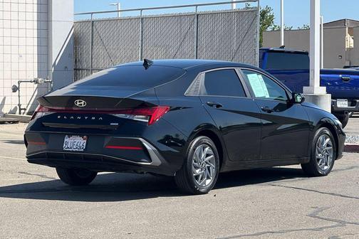 Abyss Black 2024 Hyundai ELANTRA HEV Blue