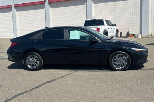 Abyss Black 2024 Hyundai ELANTRA HEV Blue