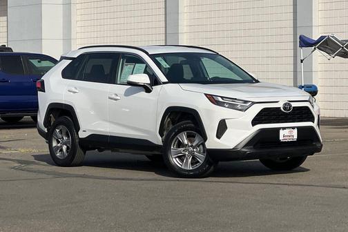 Ice Cap 2025 Toyota RAV4 Hybrid XLE