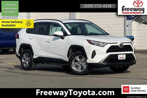 Ice Cap 2025 Toyota RAV4 Hybrid XLE