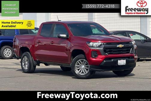 Radiant Red Tintcoat 2023 Chevrolet Colorado LT