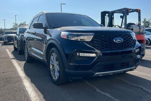 AGATE BLACK METALLIC 2022 Ford Explorer Limited