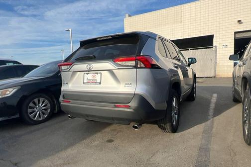 Silver Sky Metallic 2025 Toyota RAV4 Hybrid XLE