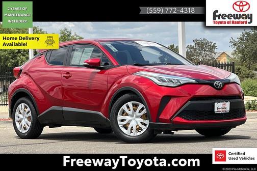 Supersonic Red 2020 Toyota C-HR LE