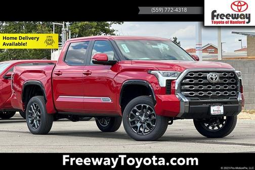 Supersonic Red 2026 Toyota Tundra Platinum