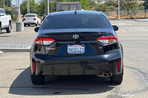 Midnight Black Metallic 2023 Toyota Corolla SE