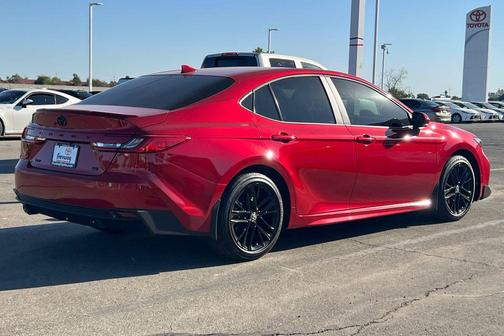 Supersonic Red 2026 Toyota Camry SE