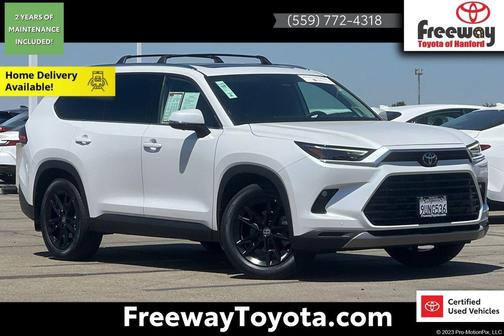 Wind Chill Pearl 2025 Toyota Grand Highlander Limited