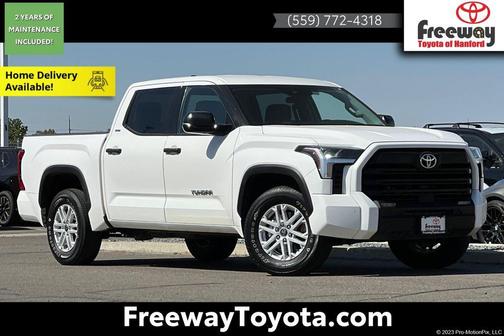 White 2022 Toyota Tundra SR5