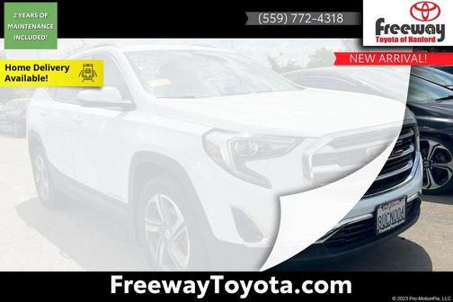 Summit White 2020 GMC Terrain SLT