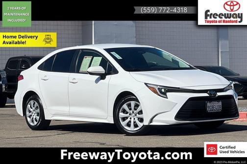 Ice Cap 2023 Toyota Corolla LE