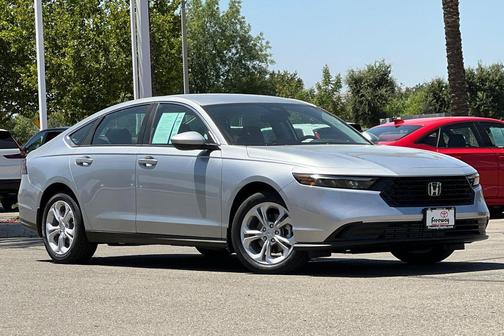 Solar Silver Metallic 2026 Honda Accord LX 1.5T