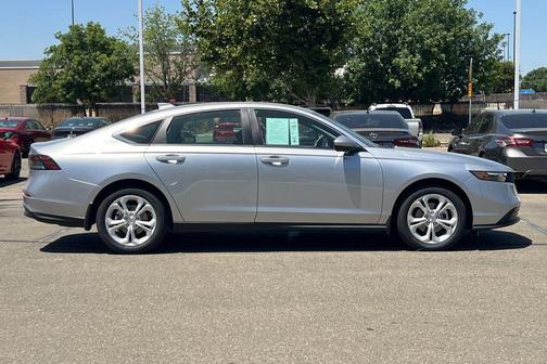 Solar Silver Metallic 2026 Honda Accord LX 1.5T