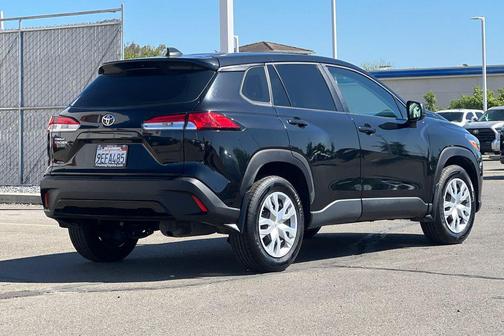 Jet Black 2023 Toyota Corolla Cross L
