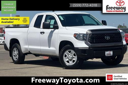 Super White 2021 Toyota Tundra SR